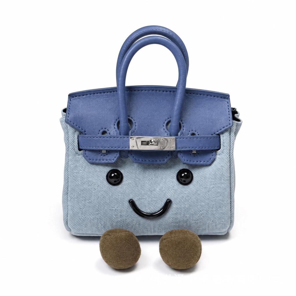 Jllycat Cute Fluffy Platinum Doll Crossbody Elf Handbag