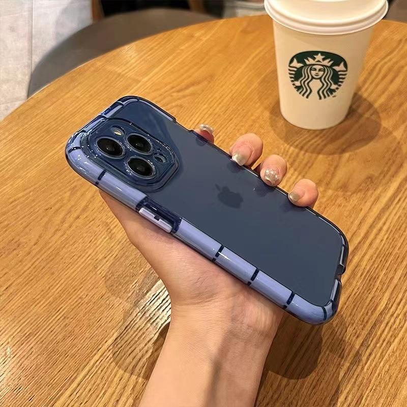 

Роскошный прозрачный противоударный чехол для телефона для iPhone 15 Pro Max 14 13 12 11 X Xs Max XR 7 8 Plus Прозрачная бамперная крышка с ночной подсветкой For iPhone 13