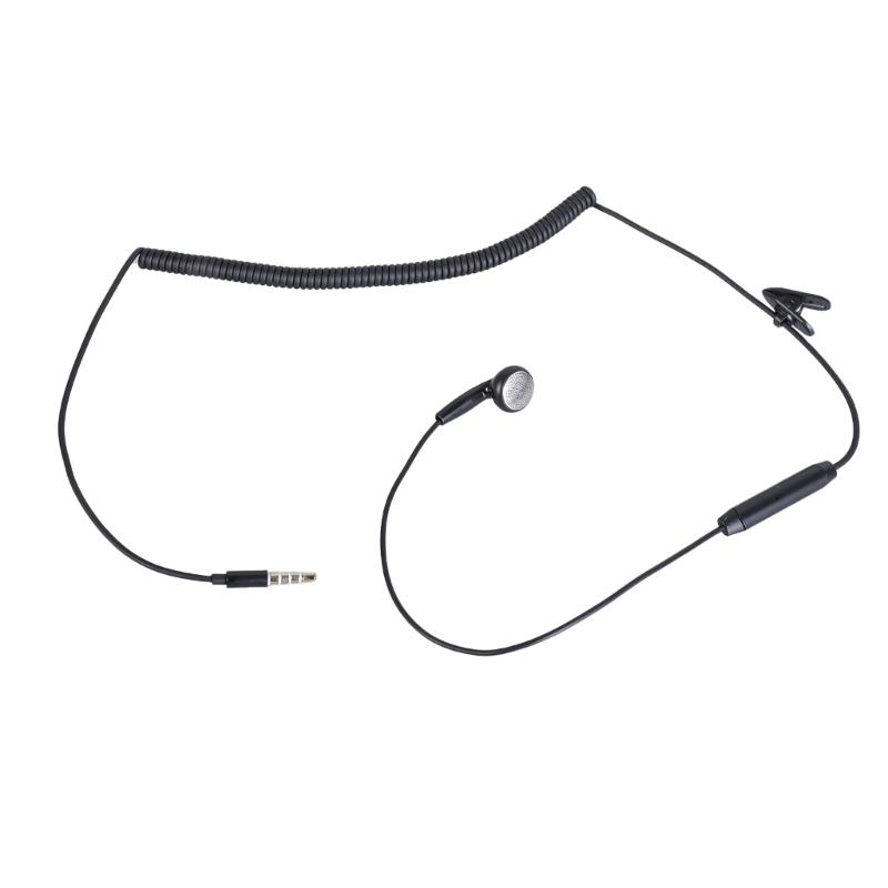 

Mono Earphone Earplug with Builtin Microphone Suitable for Running Driving Security Use Handfree Communication on the Go 1