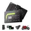 RIDERNAV Motorcycle Smart Monitor Quick Release Mount Set with Android Navigation 1200 Nit Action Camera OTA IP69K Dustproof No Wiring Indoor Mode DFS