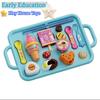 NEW Food Feeding Set Pudding Feeding Toy Little Bear Bento Food Platter Role Play Early Education Pretend Play House Toys