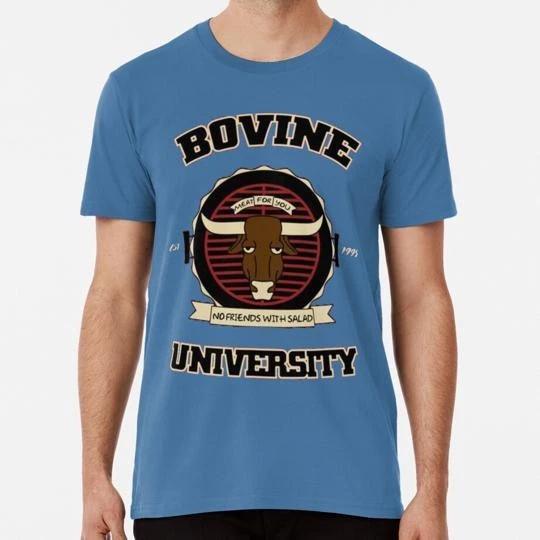 Bovine University Size S to 5XL Made in the USA T-shirt M