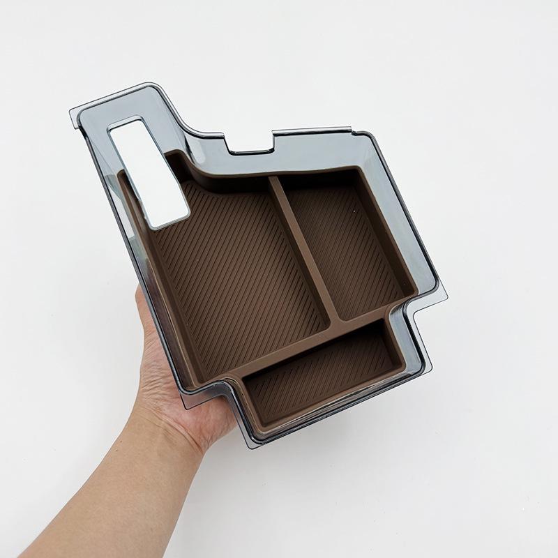 Kompatible Mittelkonsolen-Glasaufbewahrungsbox für Volvo S90, XC60, XC90, V90, S60, V60