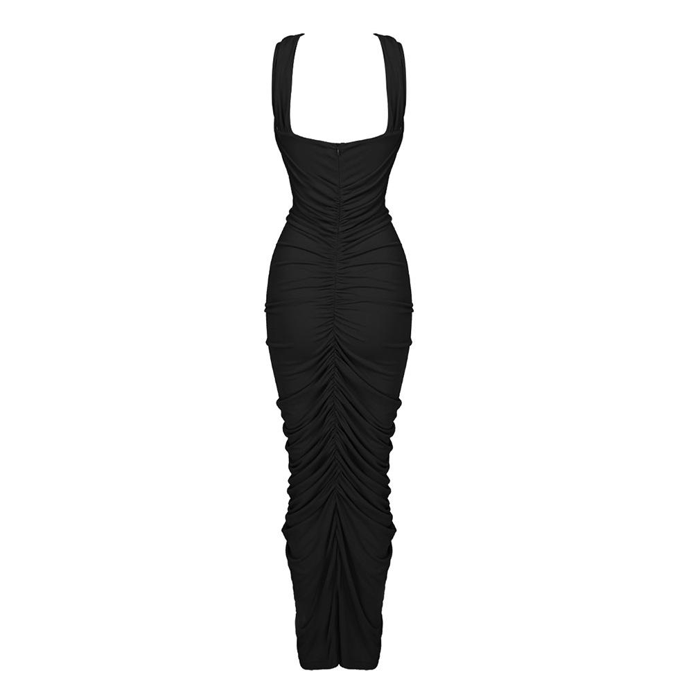 2025 European Bestselling Elegant Backless Slit Long Dress for Women