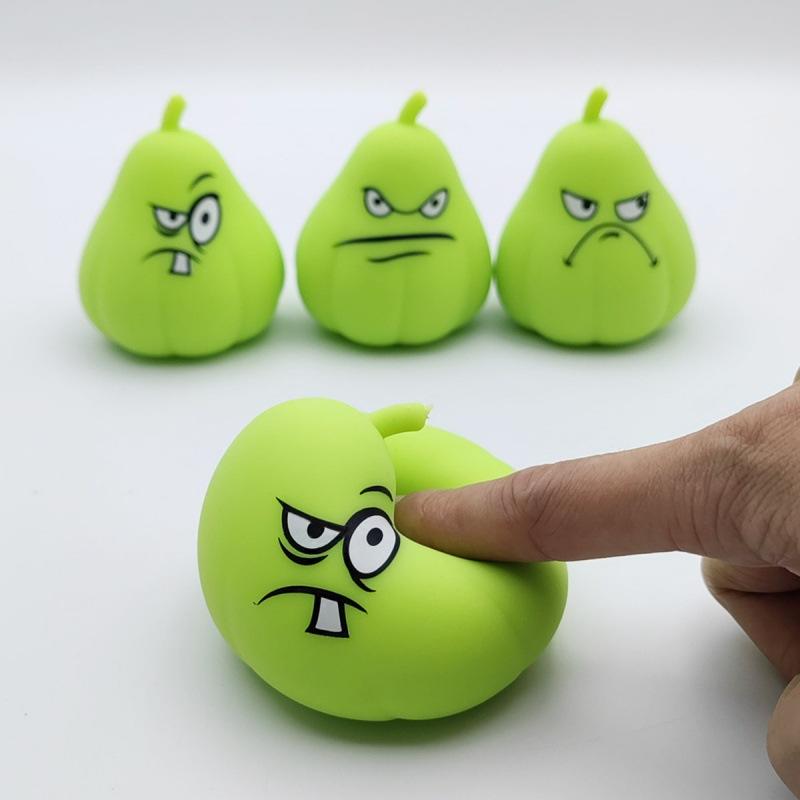 NOWA Kreatywna Japońska Melonowa Piłeczka Antystresowa Wogua do Ściskania z Muzyką