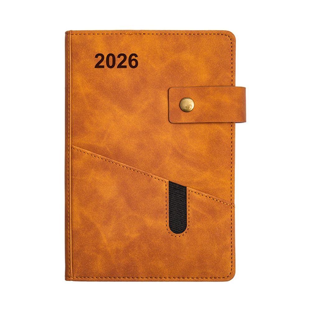 12 Months 2026 Schedule Planner Notepad Wear-resistant To-do List Notebook  School