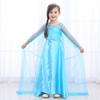 Halloween Foreign Trade Europe and America Children's Clothing Frozen Girls Dress Long Sleeve Princess Dress Girls Skirt