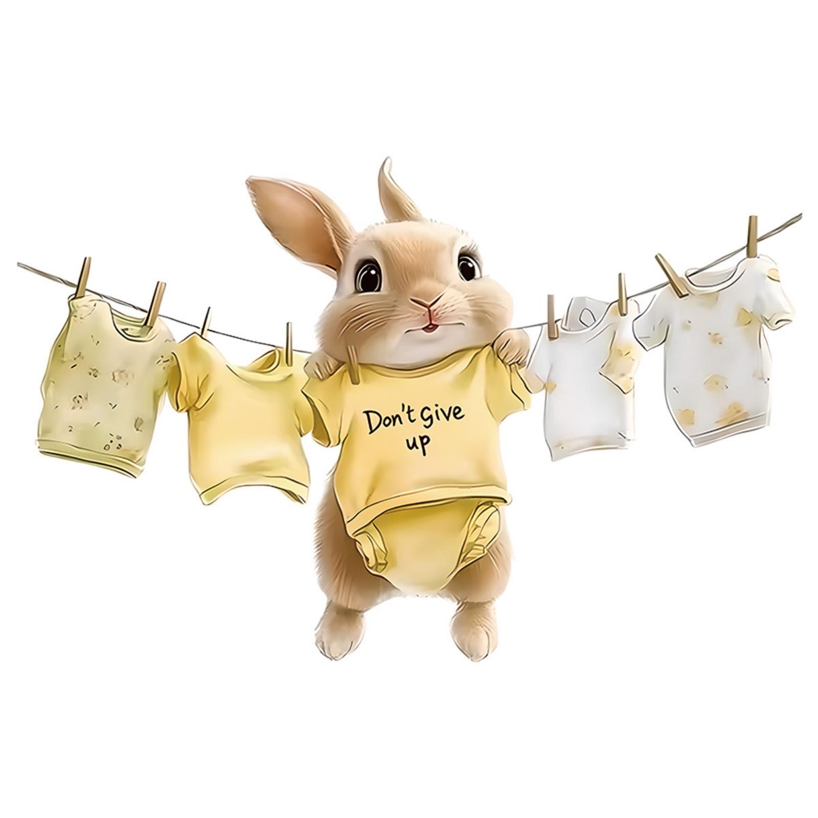 

Easter Bunny Rabbits Cute Egg Static Cling Window Stickers, Shopping Mall Window Glass Stickers, Entryway Stickers,wall,window