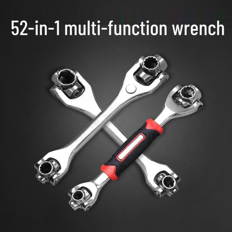 52-in-1 Universal Multi-Head Socket Wrench