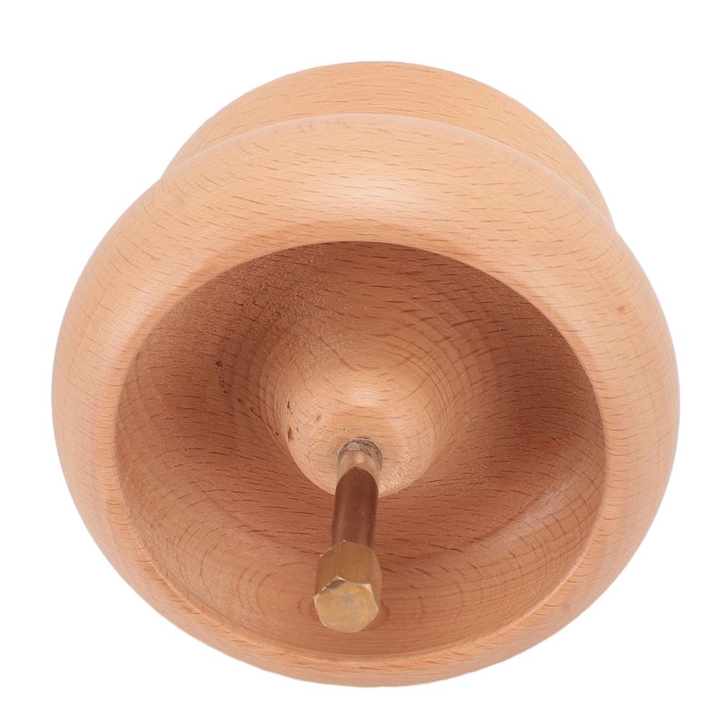 Wooden Bead Spinner Kit for Jewelry Making Effortless Rotating Beads Threader Bracelet Spinner Bowl
