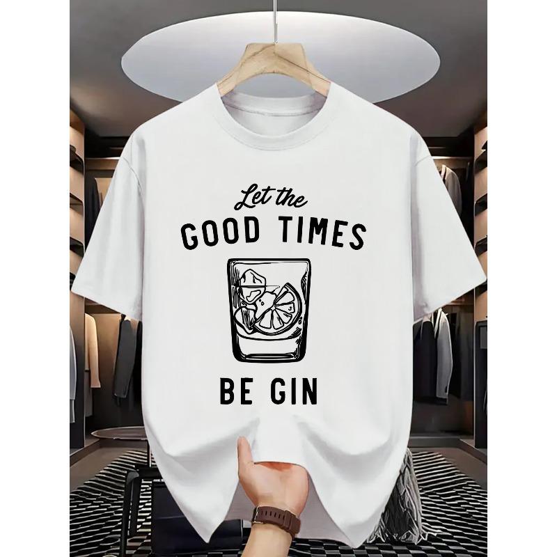 

European sizes Summer Men s Fashion Print Short Sleeve T-Shirt 4XL білий
