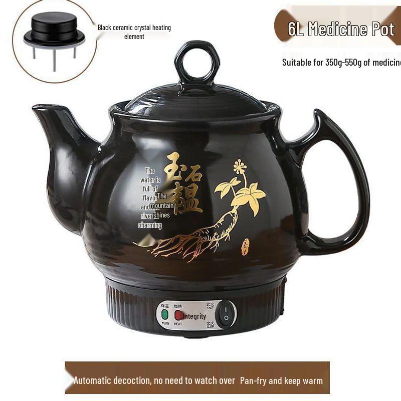 Electric Herbal Decoction Pot: Automatic Ceramic