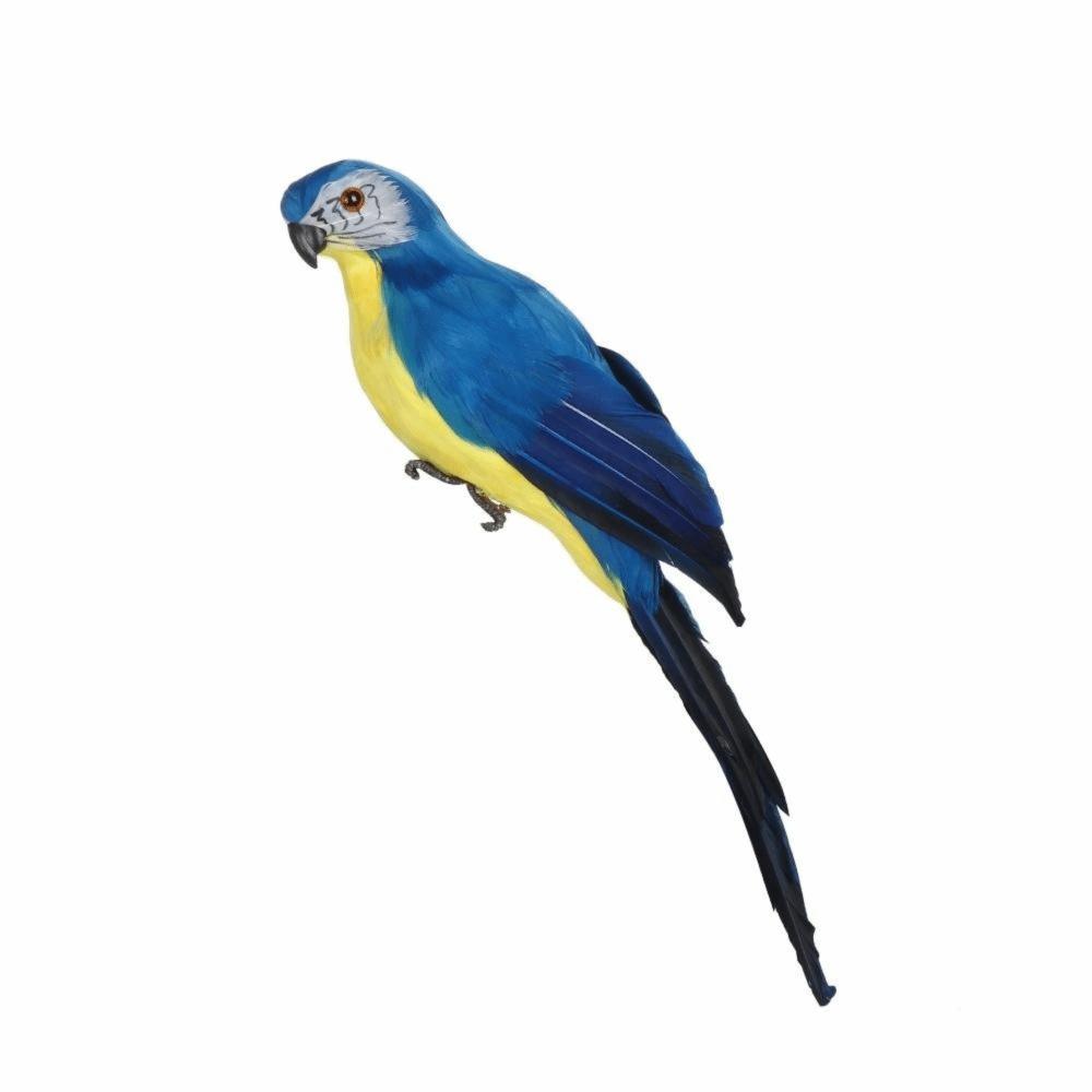 Multicolor Artificial Bird Model Foam Garden Decorative Bird Simulation Parrot  Garden Ornament