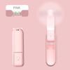Portable USB Mini Fan: Lightweight, Rechargeable, Silent, and Long Battery Life Folding Design.