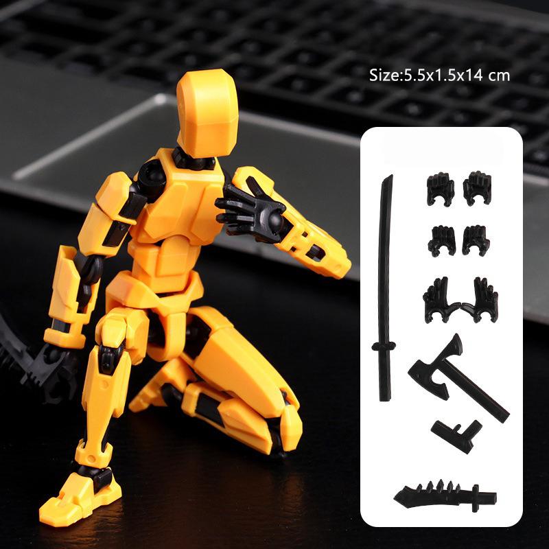 13 Titan Action Figure Multi-Jointed Movable Shapeshift Robot 3D Printed Mannequin Dummy Toys Ornament For Children Adult Gifts