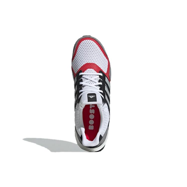 New Adidas Ultra Boost S&L White Grey Scarlet EF2027