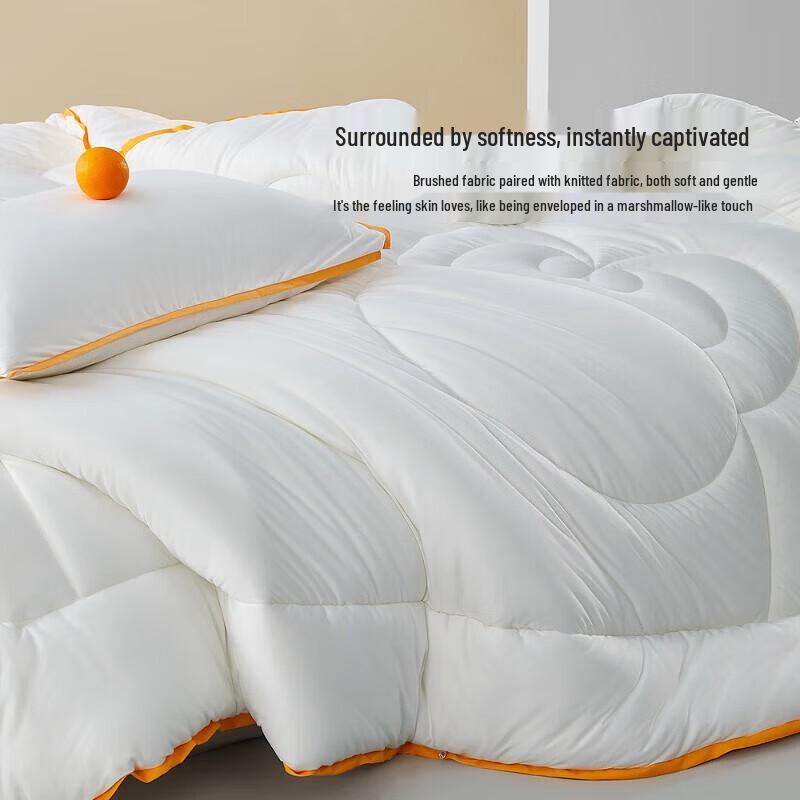 Mercury Home Textiles Class A Skin-friendly Antibacterial Warm Fiber Comforter