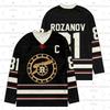 Herren Neues Heated Rivalry Eishockey Trikot Langarm T-Shirt Herren Damen Rozanov HOLLANDER V-Ausschnitt T-Shirt Unisex Oberteile Pullover