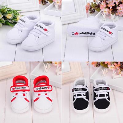 Baby Infant Kid Boy Girl Soft Sole Canvas  Toddler Shoes