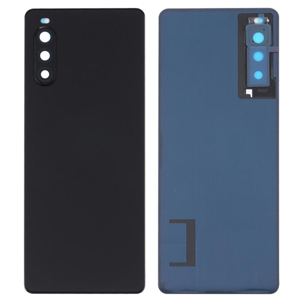 

For Sony Xperia 10 II OEM Battery Housing Cover Repair Part+Camera Lens Cover Black