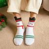 3 Pairs Fuzzy Socks 3D Warm Thick Soft Slipper Socks Christmas Stockings for Women Men Teens Girls Boys Holiday Party Favors