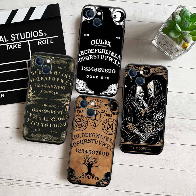 MH7 Witch Divination Tarot Phone Shell Case for Redmi Note 8 9 10 11 11S 10C 10X 10A 10T 9A 9C 9T 9S 8T Pro Max Plus Prime