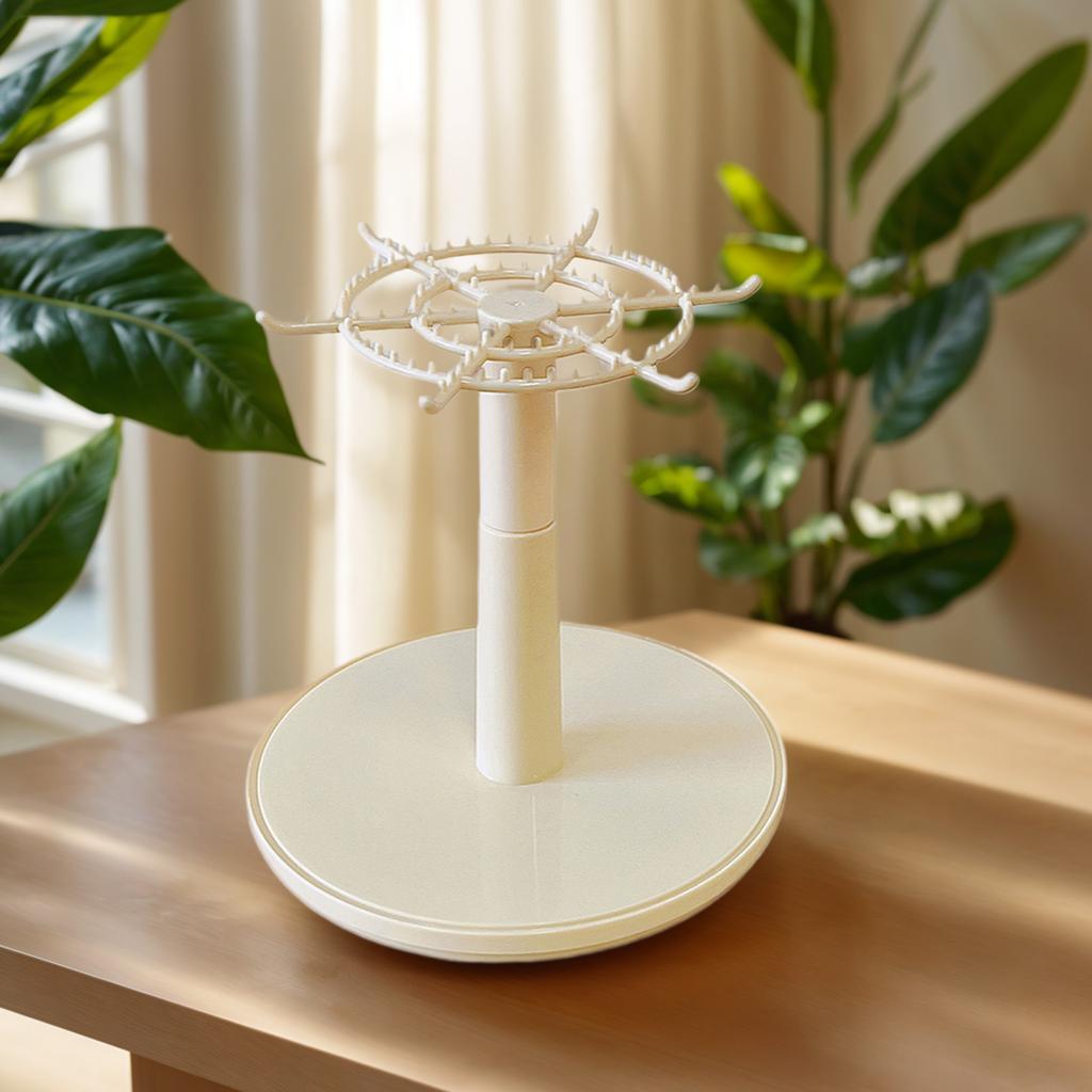 Supporto Rotante Trasparente Espositore per Ciondoli Labubu Perfetto per Collezionisti e Appassionati di Decorazioni per la Casa