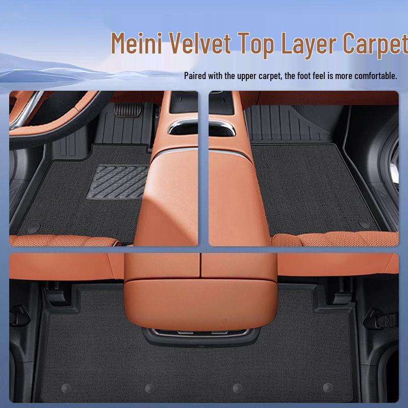 25 TPE Full Coverage Floor & Trunk Mats for Changan Qiyuan Q07