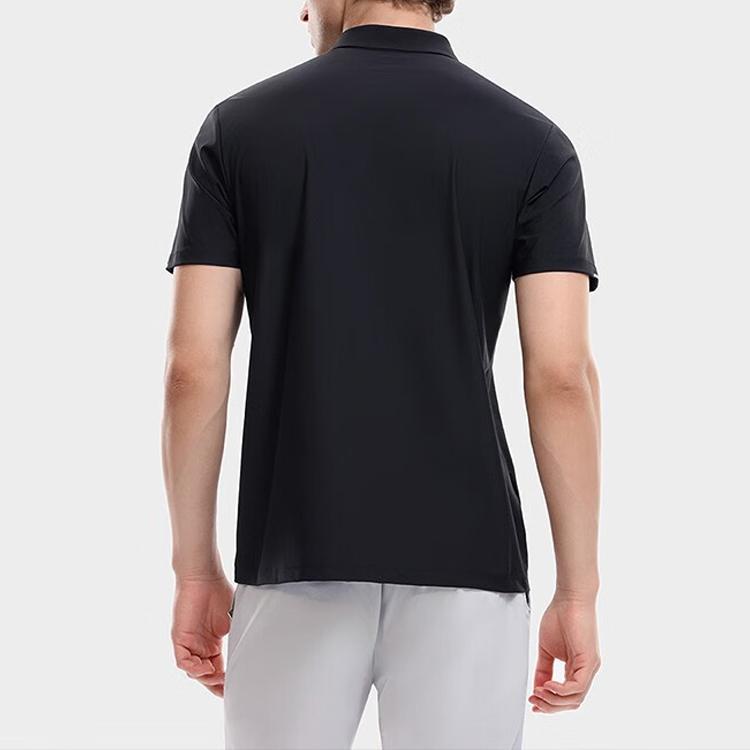 New FILA Polo Shirt Men's Jet Black F11M332105FBK