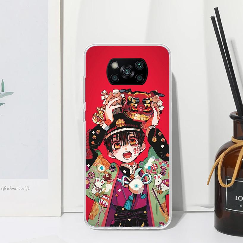 Toilet Bound Hanako Kun Anime Phone Case For Xiaomi Poco X7 X6 X5 M7 M8 Pro F7 Ultra Redmi 15C 15 13C 13 12C 12 10 10C 10A Art F