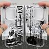 Phone Case Anime D-Death Note For iPhone 17 16e 16 15 14 13 12 11 Mini Pro Max X XR XSMAX 8 7 Air Plus Transparent Soft Cover