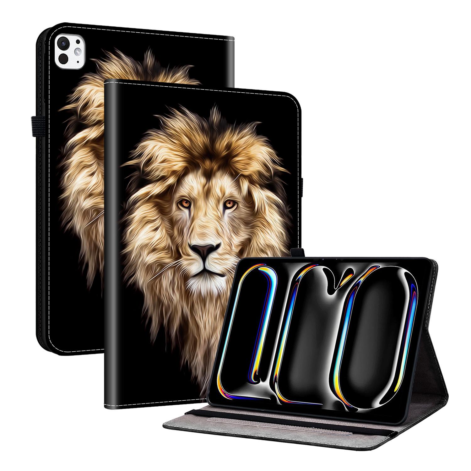 

TPU Back Tablet Case for iPad Pro 11 2025 M5 2024 M4 A3357 A3358 A3359 A2836 A2837 A3006 Luxury Painted Stand Cover Card Slots iPad Pro 11 2024 M4