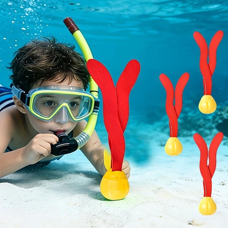 Kids Diving Seaweed Toys, Random Color Underwater Swimming Pool Training Game Toys Summer Pool Play Gift For Boys Girls