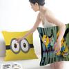 Cartoon L-Lovely Cute M-Minions Cushion Cover Inches Farmhouse Decor Home Throw Pillow Covers for Couch Decorations