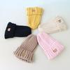Cozy Autumn/Winter Crochet Baby Beanie with Embroidered Bear
