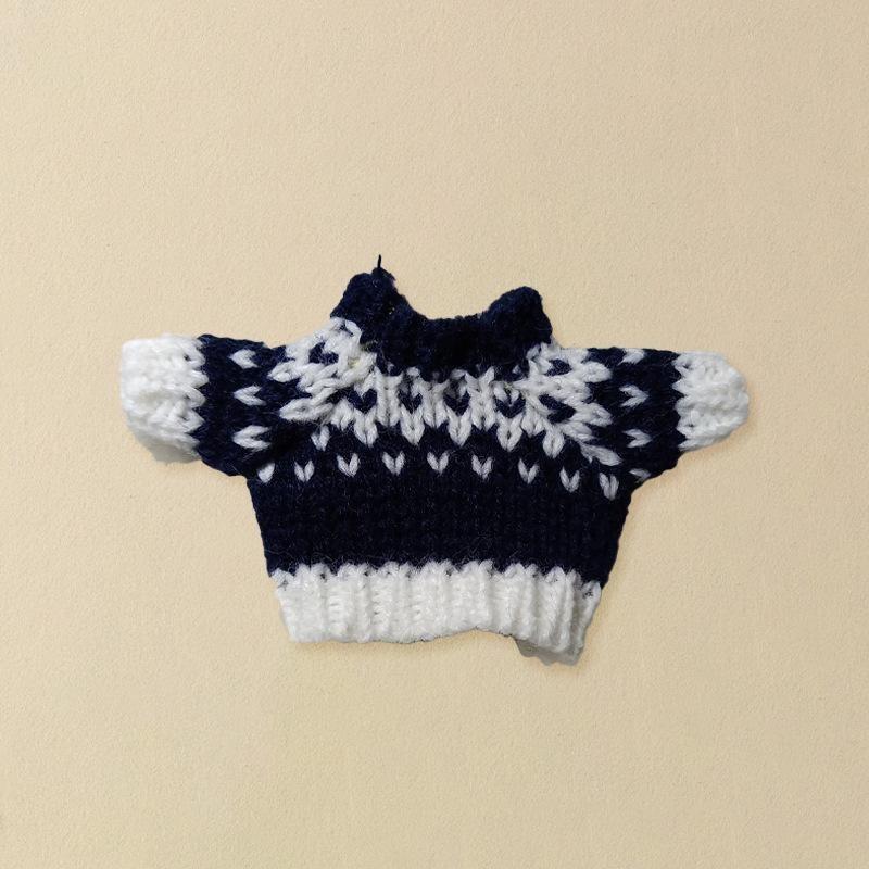 10Cm Baby Clothes Dog Clothes Replacement Sweater Doll Doll Accessories Cotton Doll Clothes