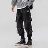 Trendy Streetwear Quick Dry Ice Silk Pants Men Classic Cargo Pants Man Summer Thin Straight Leg Versatile Casual Pants