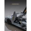 1/24 Lamborghinis Aventador SVJ63 Modelo em Liga Leve Carro Brinquedo Diecasts Fundição de Metal Som e Luz Carros Brinquedos para Crianças Veículo