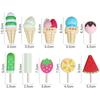 Baby Toys Simulation Magnetic Ice Cream Wooden Toys Pretend Play Kitchen Food Baby Infant Toys Food Birthday Christmas Gift