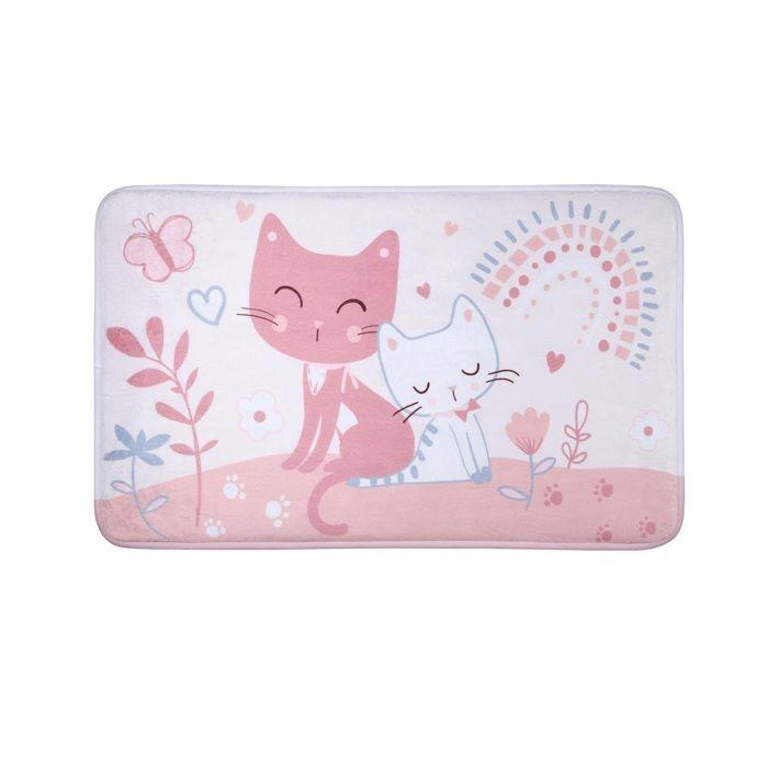 Tapis velours Les chats