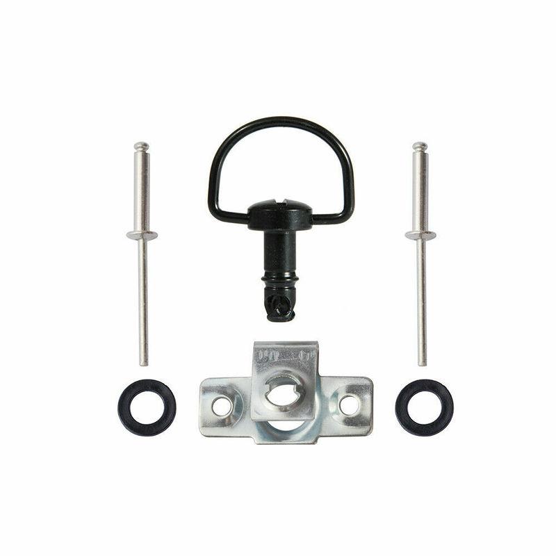 10 RACE FAIRING FASTENERS QUICK RELEASE 17mm D-RING ¼ TURN Rivet Dzus Universal for Honda, Yamaha, Suzuki, Kawasaki
