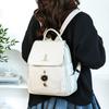 Backpack Women's Bag Large Capacity Soft Leather Backpack Travel Bag