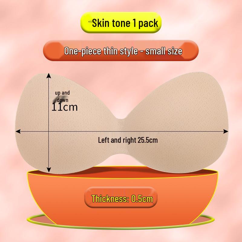 Seamless One-Piece Ultra-Thin Push-Up Sports Bra Pad Replacement