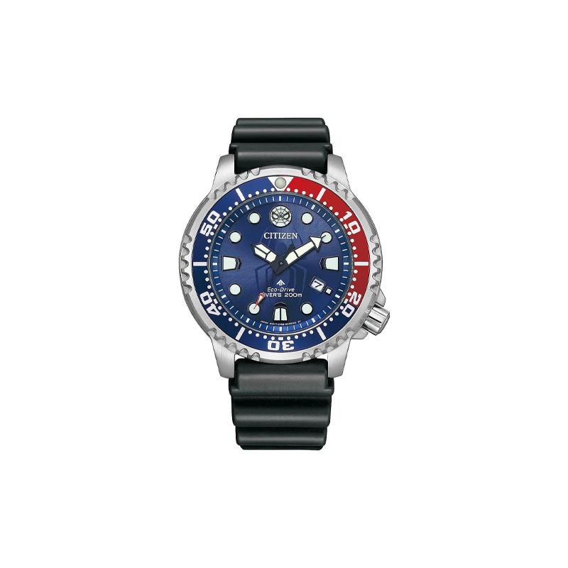 

CITIZEN Sky Eagle Series Marvel Spider-Man Limited Edition 200m Waterproof Light Quartz Rubber Strap Men s Watch Blue Dial BN025007L синій