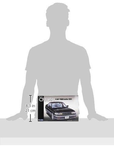 Fujimi Model 1/24 Inch-Up Series No. 122 Toyota Cresta 2.5GT Twin Turbo Plastic Model ID122