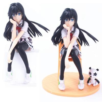 Anime Yukino Yukinoshita Kotobukiya Auto Stuhl Figur Modell Spielzeug Ornament