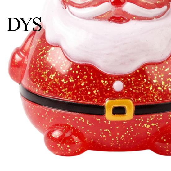 Fun Holiday Sensory Play Santa Claus Squeeze Toy, Slow Rising Maltose Stress Relief Fidget with Toys for Kids Glitter, Soft TPR Christmas Party Pinch