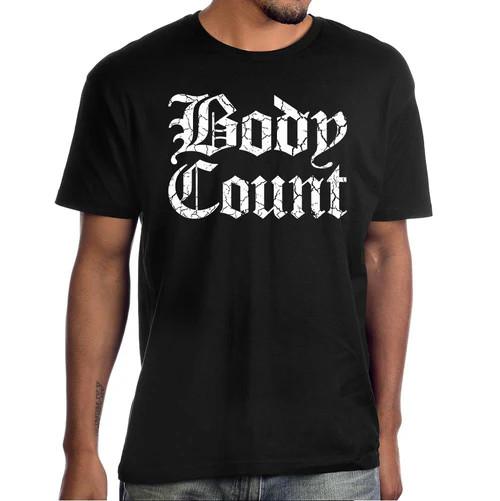 

New Body Count Short Sleeve 100% Cotton Black All Size Shirt BT102 Unisex T-Shirt XXL