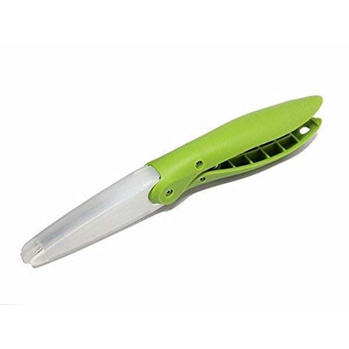 Kai Kitchen Scissors 3-Blade Herb Green with Safety Cover