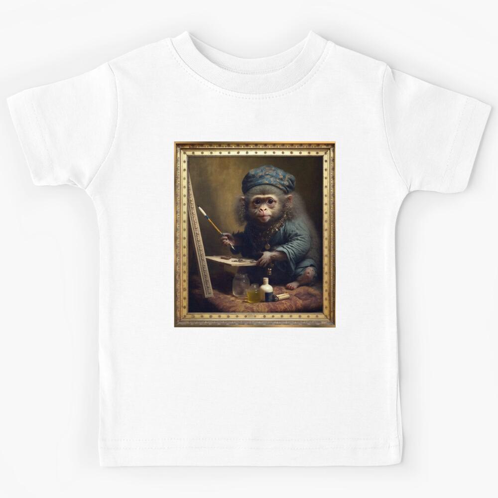 Marmoset Portrait Kids T-Shirt 120